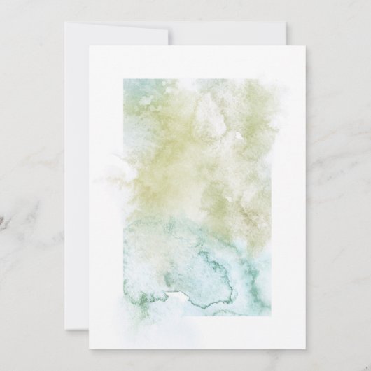 Geometrisches virtuelles Baby oder Brautparty Einladung (Rückseite)