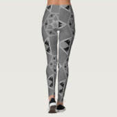 geometrisches Volksmuster Leggings (Rückseite)