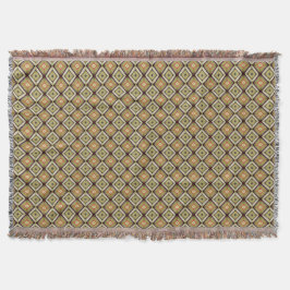 Geometrisches Warmton-Diamantmuster Decke