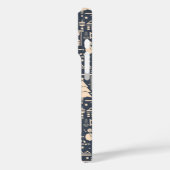 Geometrisches Weihnachtsmuster Case-Mate iPhone Hülle (Rückseite / Links)