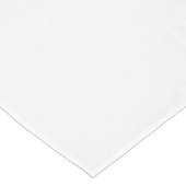 Geometrisches weißes Marmor in Gold Tischdecke (Schrägansicht)