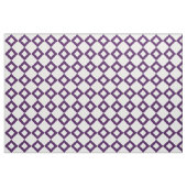 Geometrisches weißes und lila stoff (Yard (91,4 cm))