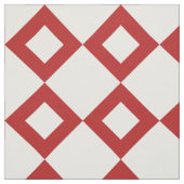 Geometrisches weißes und rotes stoff (Muster)