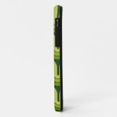 Geometrisches Wellendesign für Retro-Geometrien Case-Mate iPhone Hülle (Hinten/Links)