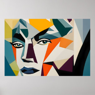 Geometrisches Wesen Poster