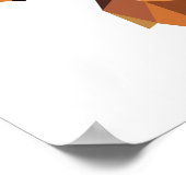 Geometrisches WPAP Deer Design | Gedruckt | Wall A Poster (Ecke)