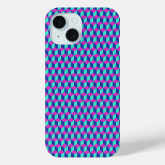 Geometrisches Würfelmuster Case-Mate iPhone Hülle