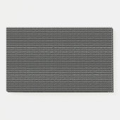 Geometrisches Zeilenmuster - Saubere Post-it Klebezettel (Vorderseite)