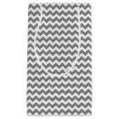 Geometrisches Zickzackmuster 2 Kleine Geschenktüte (Vorderseite)