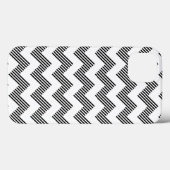 Geometrisches Zickzackmuster Case-Mate iPhone Hülle (Rückseite (Horizontal))
