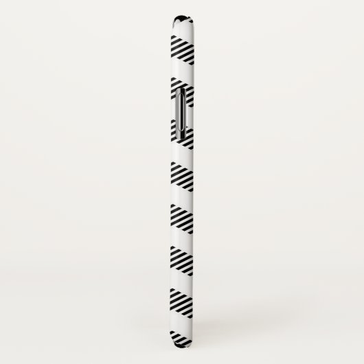 Geometrisches Zickzackmuster Case-Mate iPhone Hülle (Hinten/Rechts)