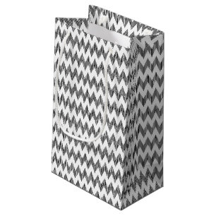 Geometrisches Zickzackmuster Kleine Geschenktüte