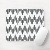Geometrisches Zickzackmuster Mousepad (Mit Mouse)