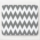 Geometrisches Zickzackmuster Mousepad (Vorne)