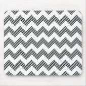 Geometrisches Zickzackmuster Mousepad (Vorne)