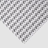 Geometrisches Zickzackmuster Seidenpapier (Ausschnitt)