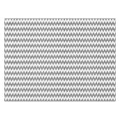 Geometrisches Zickzackmuster Tischdecke (Vorderseite (Horizontal))