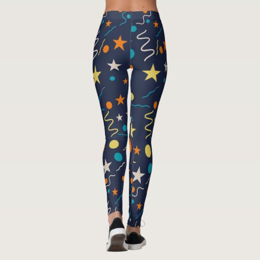 Geometriss Leggings (Rückseite)