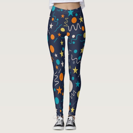 Geometriss Leggings (Vorderseite)