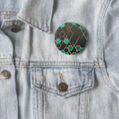 Geometrix Blau Button (Beispiel)