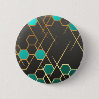 Geometrix Blau Button