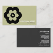 Geometropolis - 290514(3) - Light Khaki Visitenkarte (Vorne/Hinten)