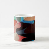 Geometry Classic: Texturierte Muster-Design. Kaffeetasse (Mittel)