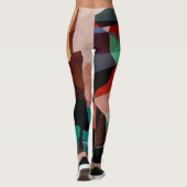 Geometry Classic: Texturierte Muster-Design. Leggings (Rückseite)