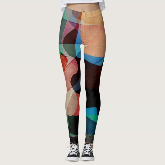 Geometry Classic: Texturierte Muster-Design. Leggings (Vorderseite)
