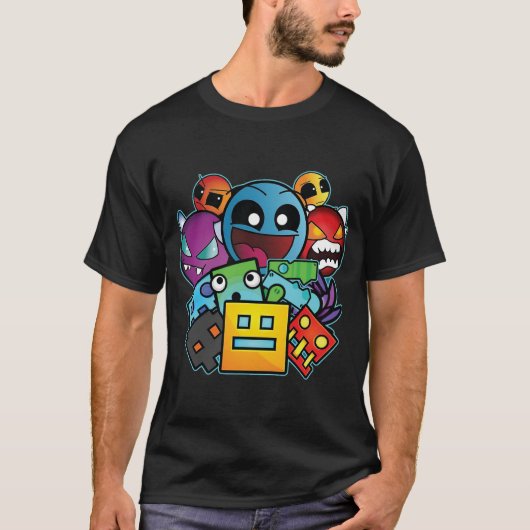 Geometry Dash T-Shirt (Vorderseite)