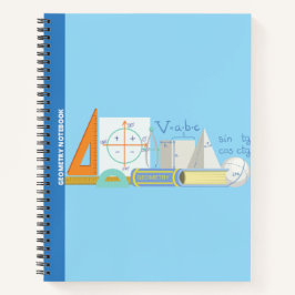 GEOMETRY ICONS (MARINE) NOTEBOOK NOTIZBLOCK