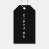 Geometry Luxe Geschenkanhänger (Rückseite)