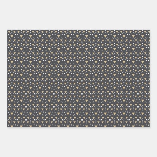 Geometry Luxe Geschenkpapier Set (Vorderseite 3)