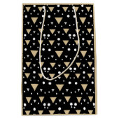 Geometry Luxe Mittlere Geschenktüte (Vorderseite)