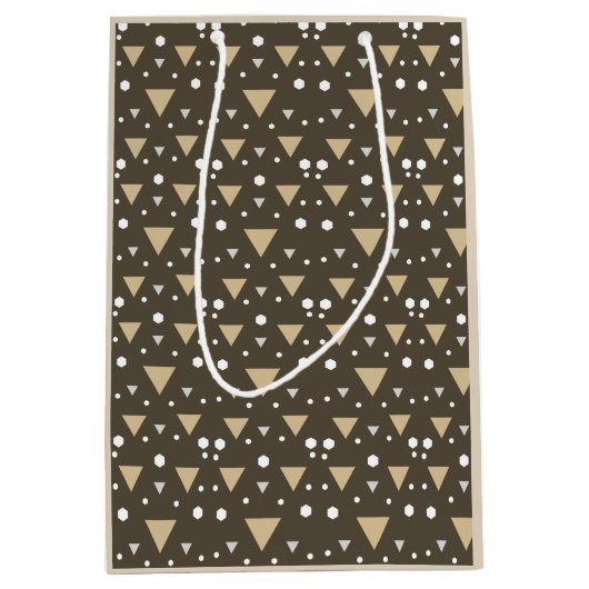  Geometry Luxe Mittlere Geschenktüte (Vorderseite)