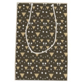  Geometry Luxe Mittlere Geschenktüte (Rückseite)
