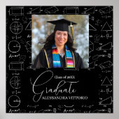 Geometry Mathematic Abschluss Foto Poster (Vorne)