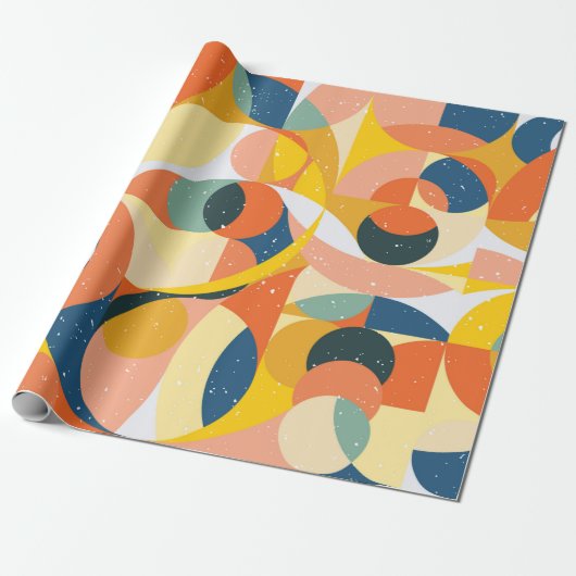 Geometry minimalistic artwork pattern with simple geschenkpapier (Ungerollt)