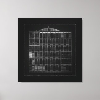 Geometry No 46 with Border Leinwanddruck