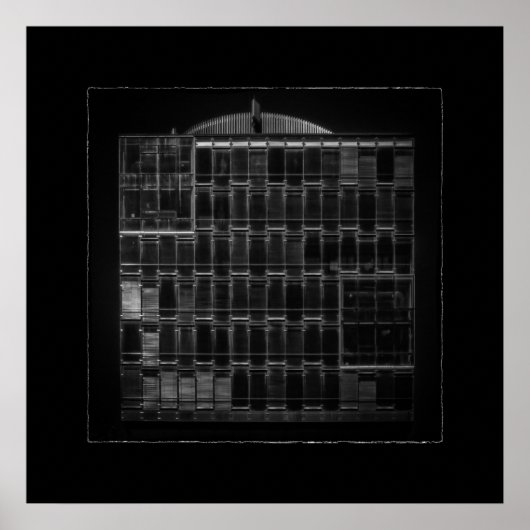 Geometry No 46 with Border Poster (Vorne)