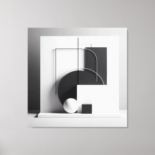 Geometry of Refined Presence Leinwanddruck (Vorderseite)