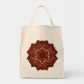 Geometry Om Mandala Bag Tragetasche (Vorne)