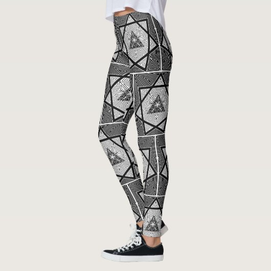 GEOMETRY PATTERN LEGGINGS (Links)