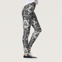 GEOMETRY PATTERN LEGGINGS
