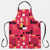 Geometry Polka Streifen Schürze (Vorderseite)