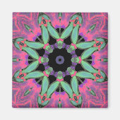 Geometry Psychedelic Fun Magnet (Vorne)