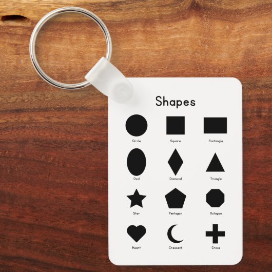 Geometry Shapes Schlüsselanhänger (Vorderseite)