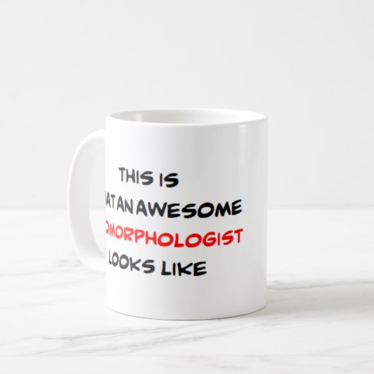 Geomorphologe, phantastisch kaffeetasse (Vorderseite Links)