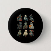 Geon Bird Soky Witch Boo Zombie Halloween Boys &am Button (Vorderseite)