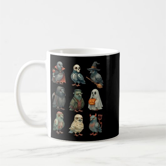 Geon Bird Soky Witch Boo Zombie Halloween Boys &am Kaffeetasse (Links)
